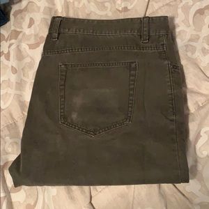 Weatherproof brand canvas jeans